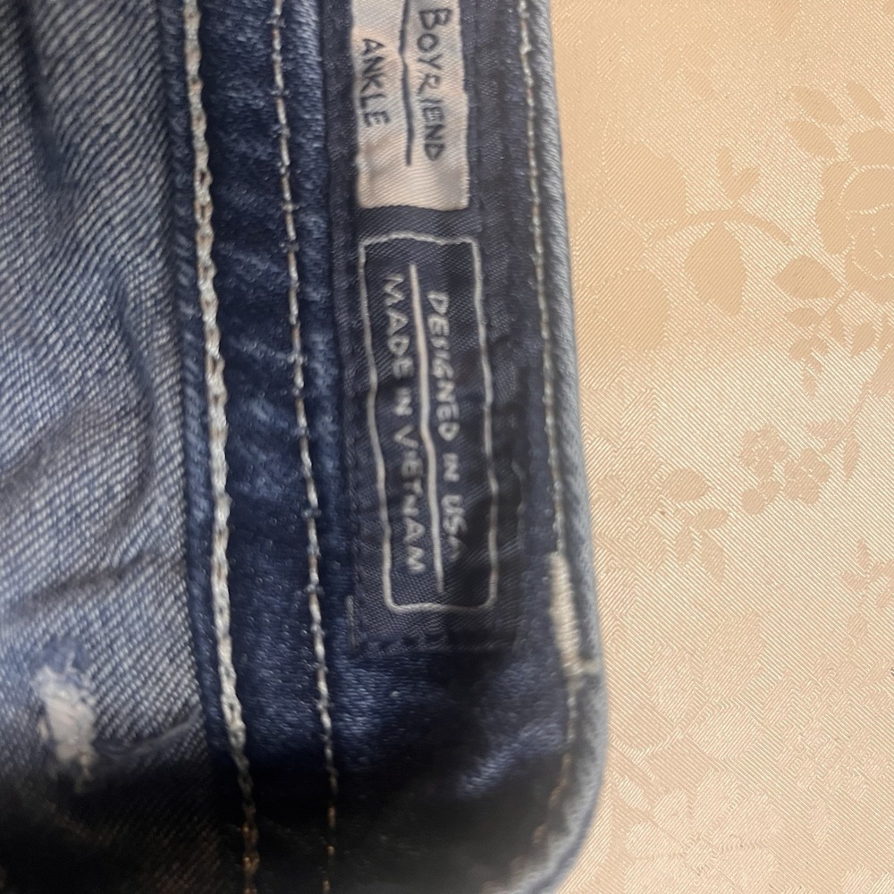 Miss Me Distressed Boyfriend Ankle Size 30 Stretchy Comfy Stylish Date Night - Picture 13 of 16